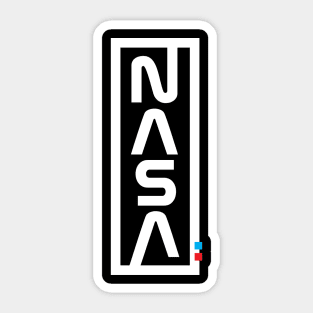 NASA Minimal Edition Sticker